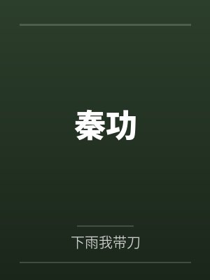 秦功by下雨我带刀